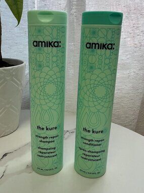 Amika the Kure Strength Repair Shampoo & Conditioner Set 275 mL / 9.2 fl. oz.